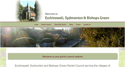 Desktop Screenshot of ecchinswell-pc.gov.uk